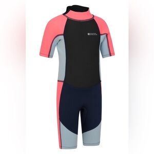 NWOT Mountain Warehouse Kids Shorty 2.5/2mm Wetsuit